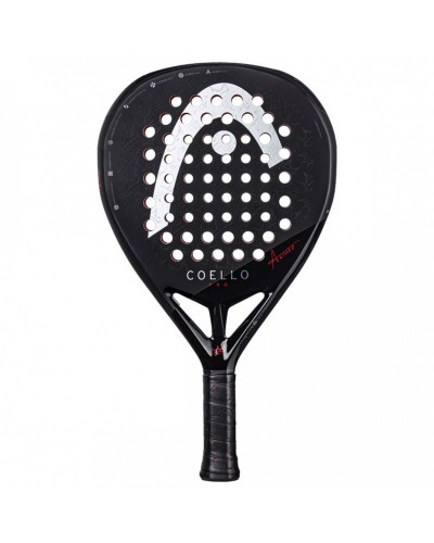Padelracket Head Coello Pro 2025 Svart Kolfiber
