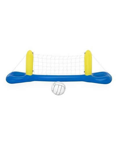 Inflatable Volleyball Net Bestway 244 x 64 x 76 cm Yellow Blue