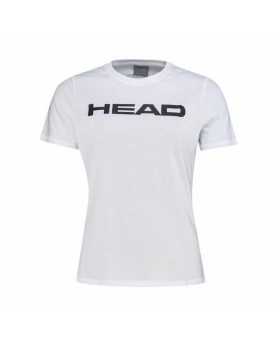 Camiseta Deportiva de Manga Corta Head Club Lucy Blanco Tenis