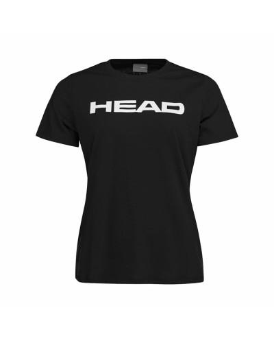 Sport T-shirt Korte Mouwen Head Club Lucy Zwart Tennis