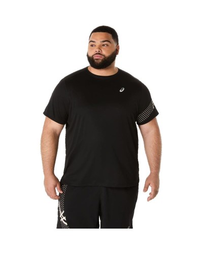T-shirt à manches courtes homme Asics Icon Noir