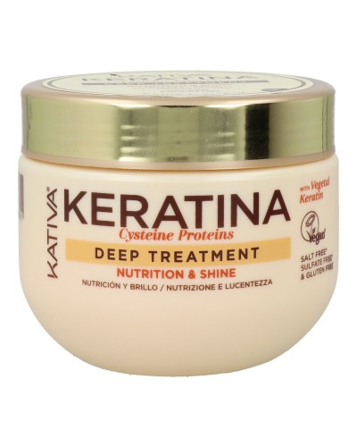 Ravitseva hiusnaamio Kativa Keratina Deep 300 ml