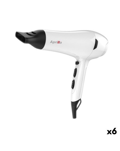 Hairdryer Aprilla Aprilla White 2000 W (6 Units)