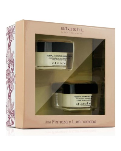 Kosmetik-Set Atashi Firmeza Y Luminosidad Straffende 2 Stücke
