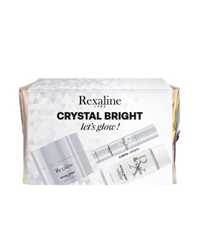 Set de Cosmética Mujer Rexaline CRYSTAL BRIGHT 4 Piezas