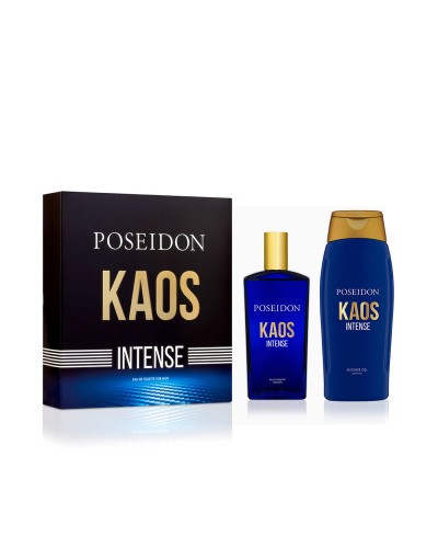 Cofanetto Profumo Uomo Poseidon KAOS INTENSE 2 Pezzi
