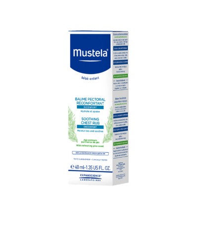 Baume Pectoral pour Bébé Mustela BEBÉ-NIÑO 40 ml