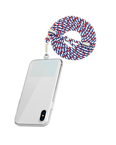 Handy-Schlüsselband Myway Blau Rot