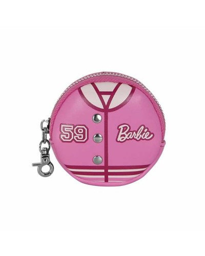 Llavero Monedero Barbie 8,7 x 8,7 x 2,3 cm