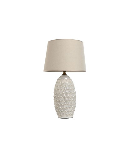 Lampada da tavolo Home ESPRIT Bianco Porcellana 50 W 220 V 36 x 36 x 65 cm
