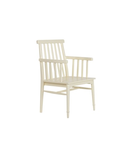 Chaise de Salle à Manger Home ESPRIT Crème Bois de manguier Bois MDF 50 X 60 X 98 CM