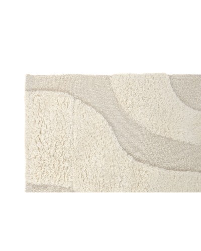 Alfombra Home ESPRIT Beige Aluminio Boho