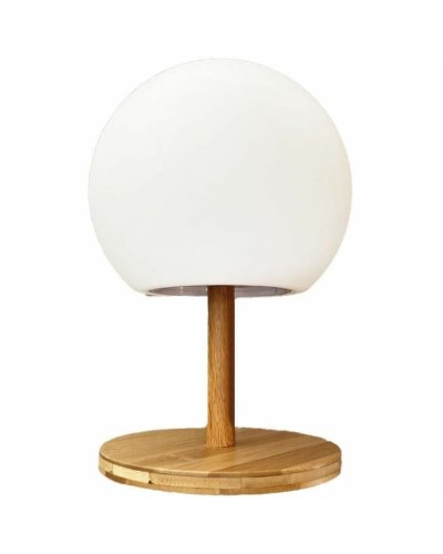 Lampada da tavolo Lumisky Luny Marrone 1,2 w Bambù