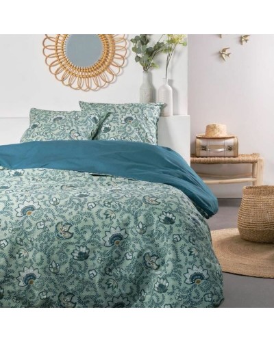Set di copripiumino TODAY Verde 220 x 240 cm 3 Pezzi