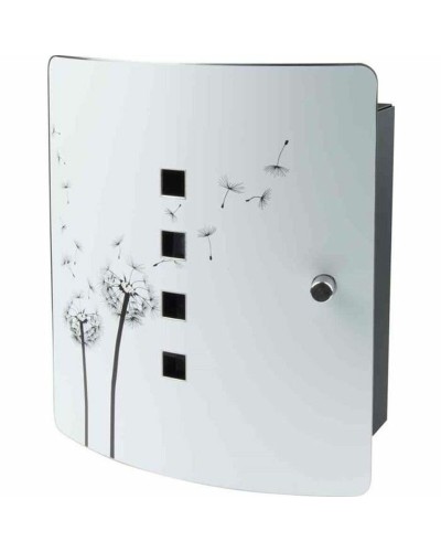 Nyckelskåp Burg-Wachter 6204/10 Ni Pusteblume Vit Svart