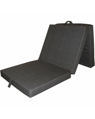 Chaise au sol Gris 190 x 70 x 9 cm Pliable Multiposition