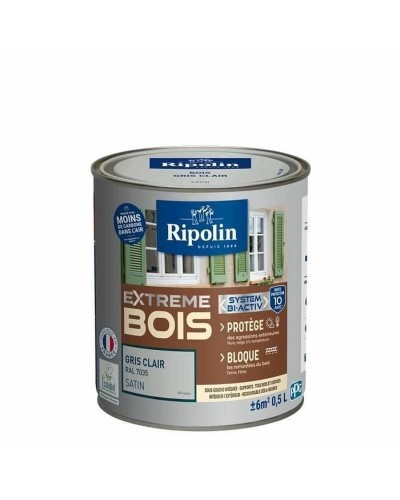 Pintura de Imprimación Ripolin Gris Satinado 500 ml