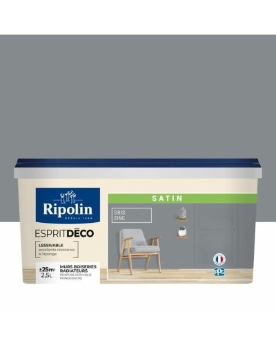 Grundierung Ripolin Grau Satin 2,5 L