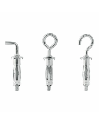 Dübel und Schrauben Rapid Rapid - 5001557 6 x 4 x 18 cm Metall Erweiterung 12 Stück