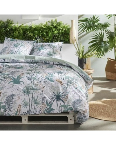 Dekbedovertrek set TODAY Groen Vert Bed van 180/200 240 x 260 cm 2 Onderdelen