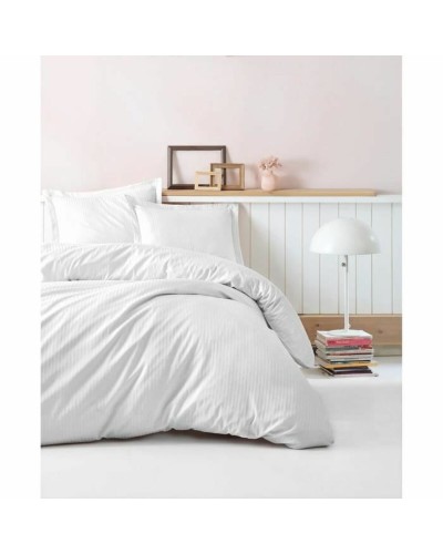 Parure de couette Blanc 220 x 240 cm