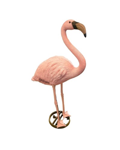 Dekorative Gartenfigur Ubbink Harz Rosa Flamingo