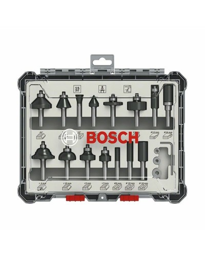 Tillbehörssats BOSCH 2607017471 15 Delar