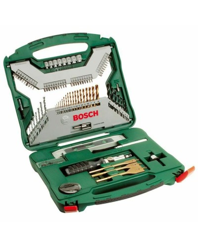 Drill bits and tits set BOSCH X-Line Box Titanium 100 Pieces