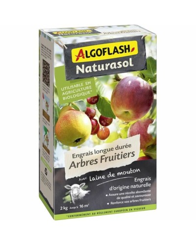 Kunstmest voor planten Algoflash Naturasol ABIOFRUI2 Fruitig 2 Kg