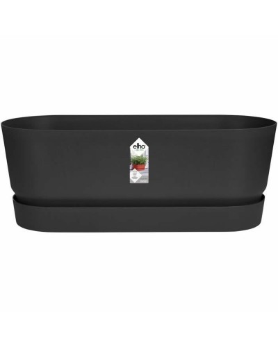 Jardinière Elho   Noir 50 cm Plastique Ovale