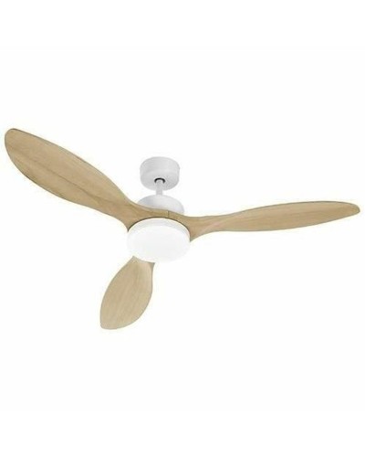 Ceiling Fan with Light FARELEK Ø 137 cm 100 W White