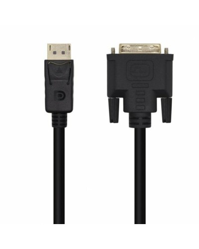 DisplayPort to DVI Cable Aisens A125-0463 Black 3 m