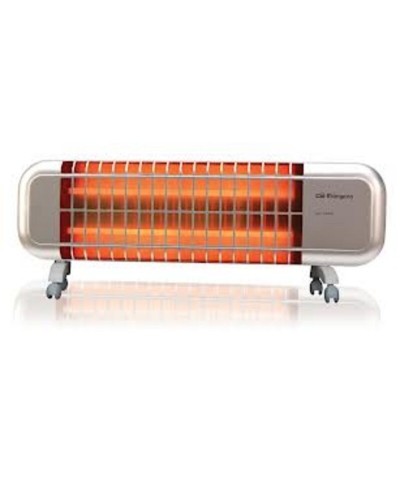 Chauffage d'Appoint Quartz Orbegozo 13615 Gris 1200 W