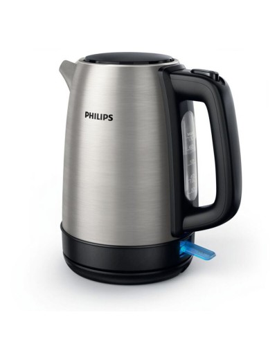 Waterkoker Philips HD9350/90 1,7L 2200W Inox Zwart Staal Roestvrij staal Polypropyleen 2200 W 1,7 L