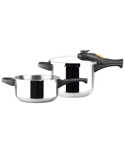 Set of pressure cookers Magefesa STYLE 3+6L 3 L 6 L Stainless steel Plastic 2 Pieces