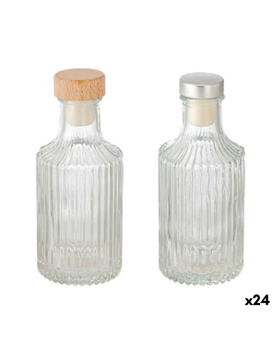 Bouteille en Verre La Mediterránea STRIPES verre 150 ml (24 Unités)