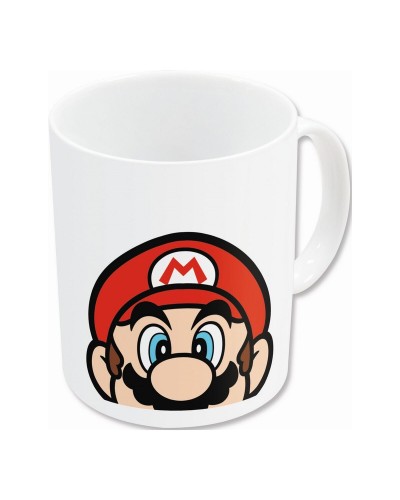 Mug Super Mario White Ceramic Red (350 ml)