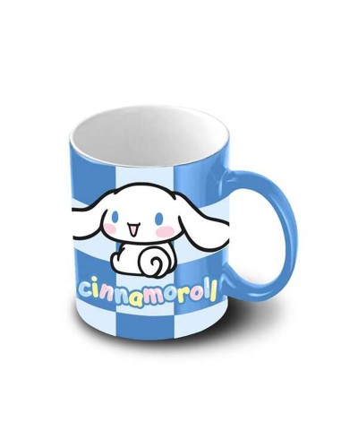 Taza Mug Cinnamoroll Vichy  Azul