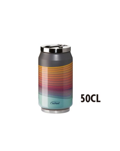 Bouteille Thermique en Acier Inoxydable Inoxibar 61264 500 ml Rouge