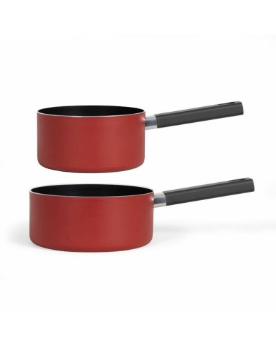 Pottenset Livoo Rood Siliconen 2 Onderdelen (2 Stuks)