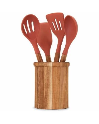 Kitchen Utensils Set Livoo MES153 Orange 5 Pieces