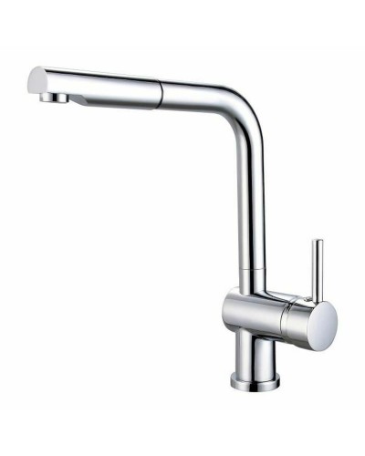 Mixer Tap Rousseau Grey Stainless steel Brass