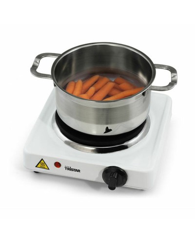 Elektroninen Keittolevy Tristar KP-6185 Valkoinen 1000 W