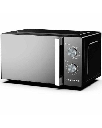 Microwave with Grill Grunkel MWG-20ESPEJO 800 W 20 L Black