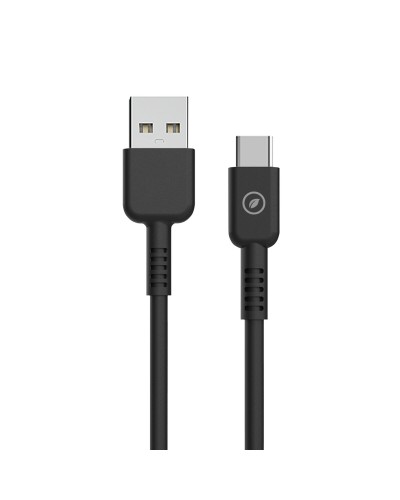 USB - Lightning kaapeli Muvit for Change Musta 1,2 m