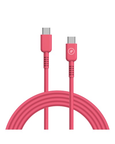 USB-C zu USB-C-Kabel Muvit for Change Magenta 1,2 m