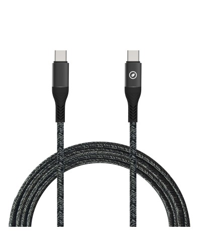 USB-C - USB-C kaapeli Muvit for Change Musta 1,2 m
