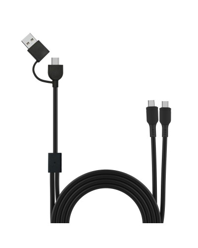 Câble USB-C Muvit for Change Noir