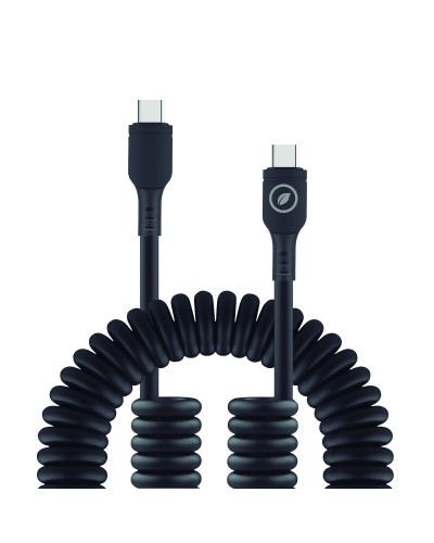 USB-C till USB-C Kabel Muvit for Change Svart 1,2 m