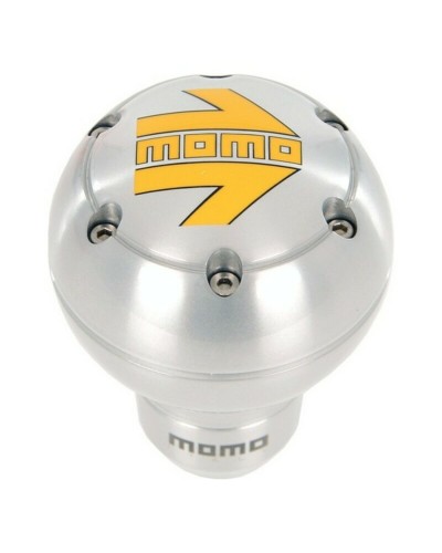 Pomo de la Palanca de Cambio Momo ALU SK-51 Gris